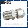 stainless steel male connector